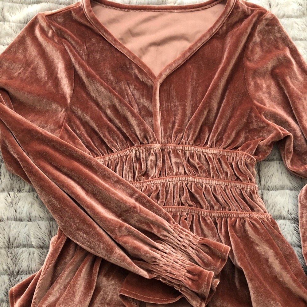 Chicwish Peplum Top in Pink